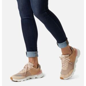 Sorel Kinetic Lite Lace Shoes Women’s Size 7.5 Natural Tan Peach Comfort